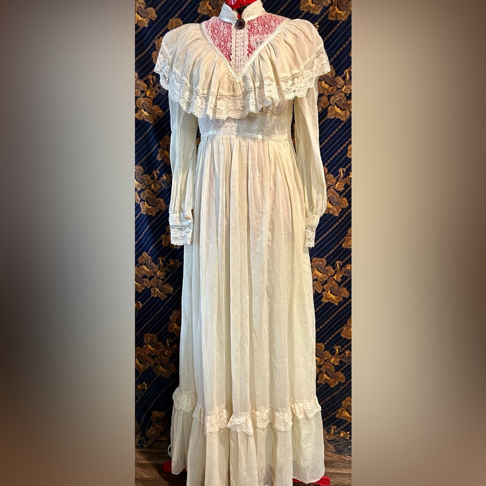 Sz 13 Gunne Sax  1970’s Dress